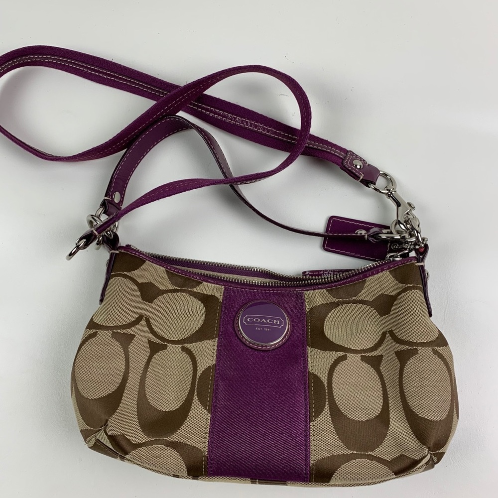 Coach Handbag Crossbody Signature “C” Pattern - image 1